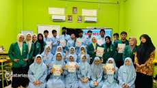 Mahasiswa UMRI Tanamkan Semangat Bela Negara kepada Siswa SMA An-Namiroh Pekanbaru